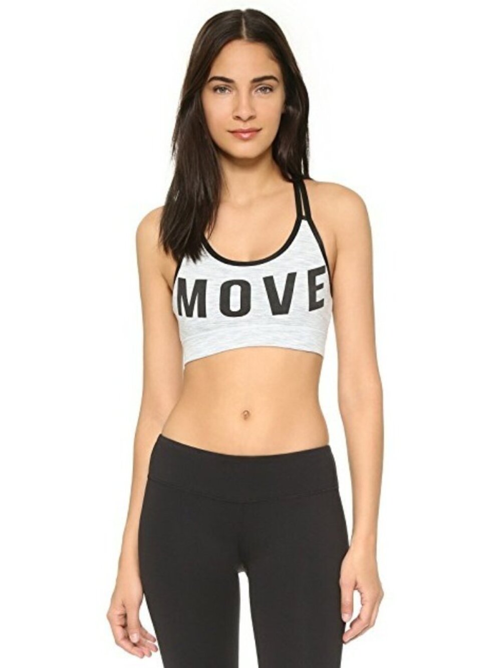 MINKPINK Move Racerback Crop Top L | Black | Activewear | NWT Poshmark Descript - Picture 9 of 12